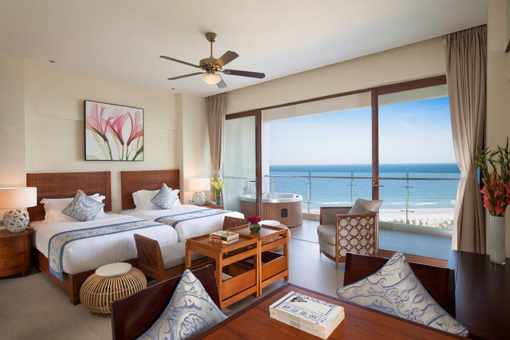Aloha Oceanfront Suite Resort Линшуй Номер фото